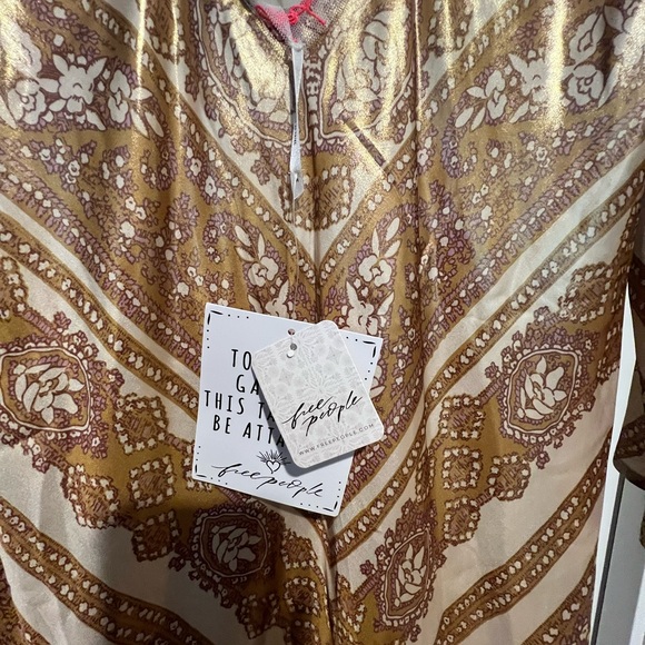 Free People Light Scarf Dress - NWT - Sz. 14 - Picture 9 of 10